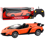 RC športové auto na diaľkové ovládanie 1:16 oranžové RC športové auto na diaľkové ovládanie 1:16 oranžové