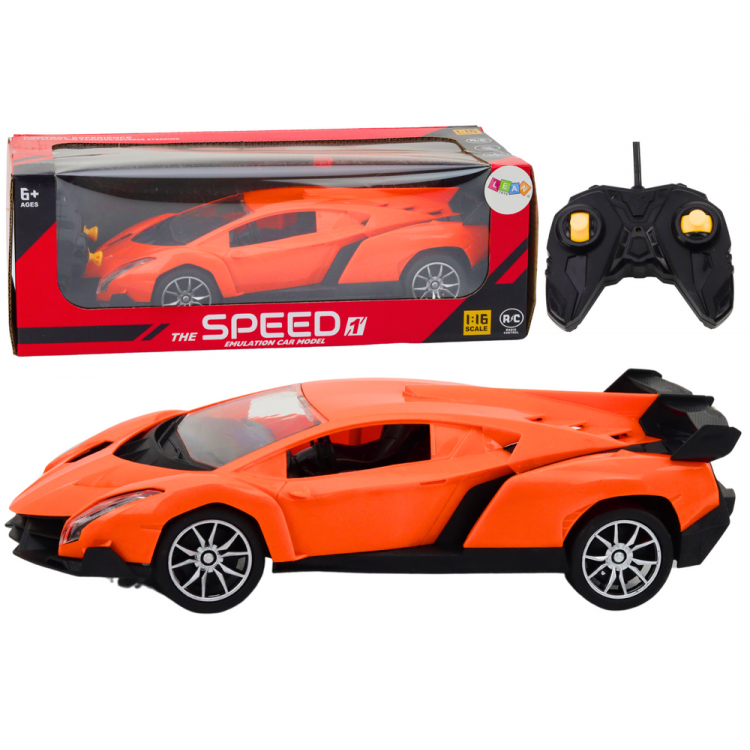 RC športové auto 1:16 oranžové