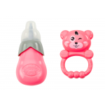 Bábika v šatách, cikajúca – zvukové efekty