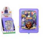 Arkádová hra Pinball -zvieratká fialová