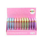 Diamantové guľôčkové pero, modrá náplň 0,7 mm – Mix