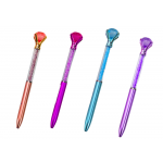 Guľôčkové pero Diamonds, modrá náplň 0,7 mm – Mix