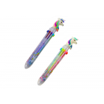 Guľôčkové automatické pero Jednorožec Multicolor - Mix 10 farieb