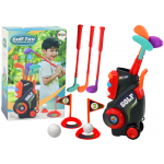 Minigolfová súprava pre deti - Vozík na kolieskach