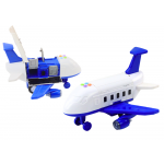 Interaktívne policajné lietadlo na rozobratie 2v1 DIY