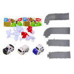 Interaktívne policajné lietadlo na rozobratie 2v1 DIY