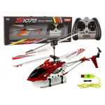 RC vrtuľník Syma S107G diaľkovo ovládaný - červený