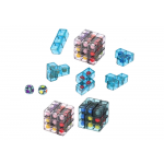 Logické puzzle Jigsaw kocka – ružová Logické puzzle Jigsaw kocka – ružová