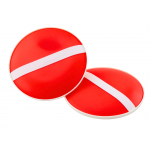 Arkádová hra Lopatky a loptička s prísavkami - červená