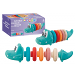 Edukačná mäkká pyramída – krokodíl