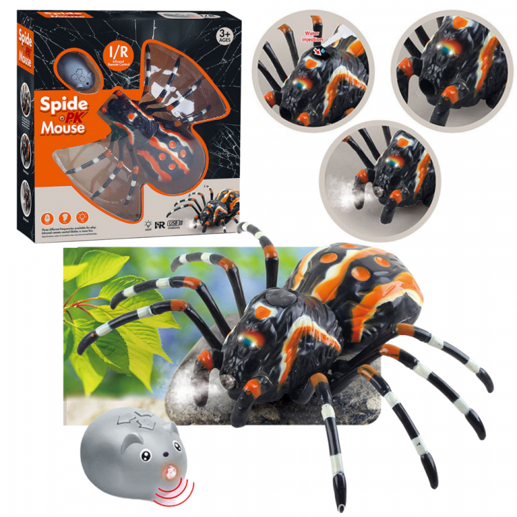 RC Pavúk Tarantula – čierna