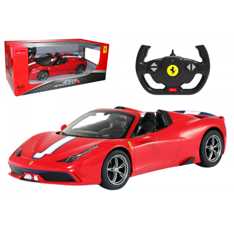 RC Auto Laferrari Aperta Red Cabrio Rastar 1:14