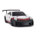 RC Auto Porshe 911 GT3 1:18 Rastar – bielo-sivá