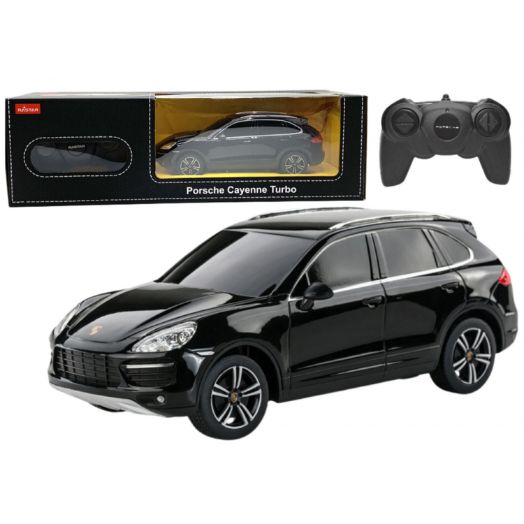 RC Auto Porsche Cayenne Turbo Black 1:24 Rastar