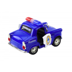 Modré policajné autíčko 1:38 – trecí pohon
