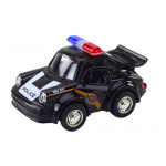 Čierne policajné autíčko 1:38 – trecí pohon