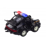 Čierne policajné autíčko 1:38 – trecí pohon