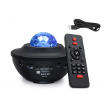 LED Hviezdny projektor, nočné svetlo na diaľkové ovládanie - Bluetooth reproduktor