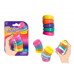 Senzorická hračka antistresová - otočné kolieska Rainbow