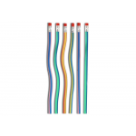 Flexibilná ceruzka s gumou 30 cm - 5 kusov