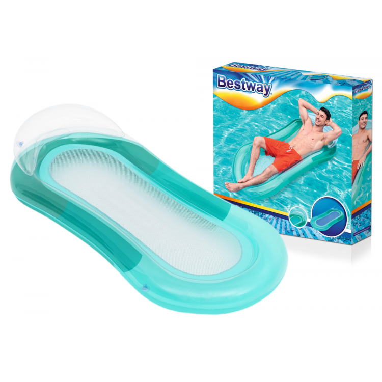 Tyrkysový plavecký matrac - Bestway 43103