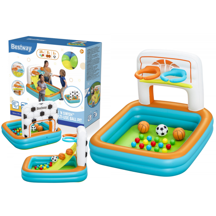 Nafukovacie ihrisko s loptičkami Bestway 52728