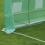 Záhradný fóliový skleník 4x2, 5x2m 10m² - zelený s rámom Záhradný fóliový skleník 4x2, 5x2m 10m² - zelený s rámom