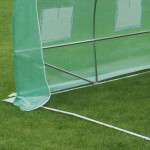 Záhradný fóliový skleník 6x3x2m 18m² - zelený s rámom Záhradný fóliový skleník 6x3x2m 18m² - zelený s rámom