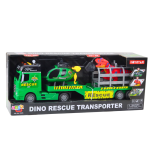 Interaktívny kamión s vrtulníkom a dinosaurom