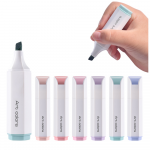 Sada mini pastelových zvýrazňovačov – 6 kusov