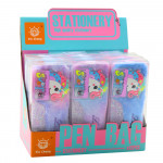 Plyšový peračník Unicorn - modrá