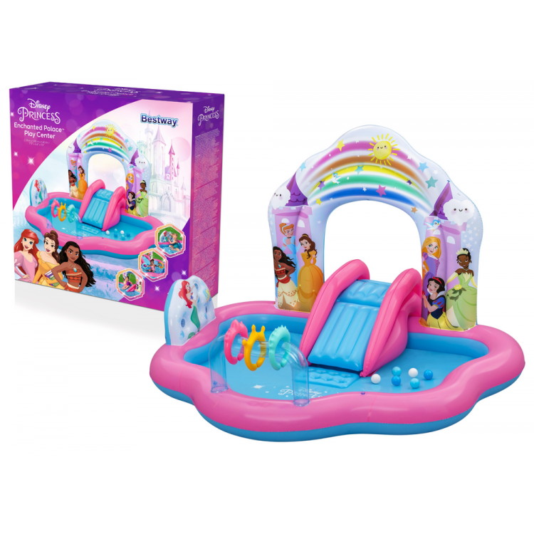 Nafukovacie ihrisko Disney princezné 221 x 193 x 140 cm - Bestway 9103Y