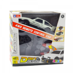 RC Driftovacie športové auto, diaľkové ovládanie – biela