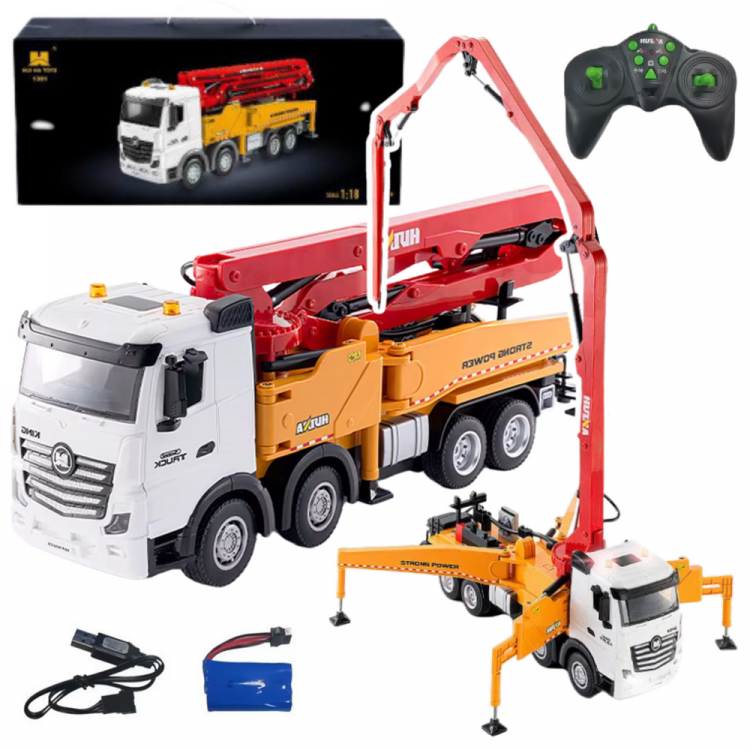 Domiešavač betónu na diaľkové ovládanie HUINA 1:18