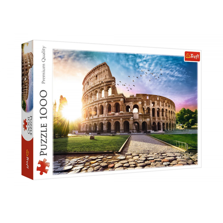 Puzzle Koloseum v slnečných lúčoch - 1000 ks, Trefl 10468