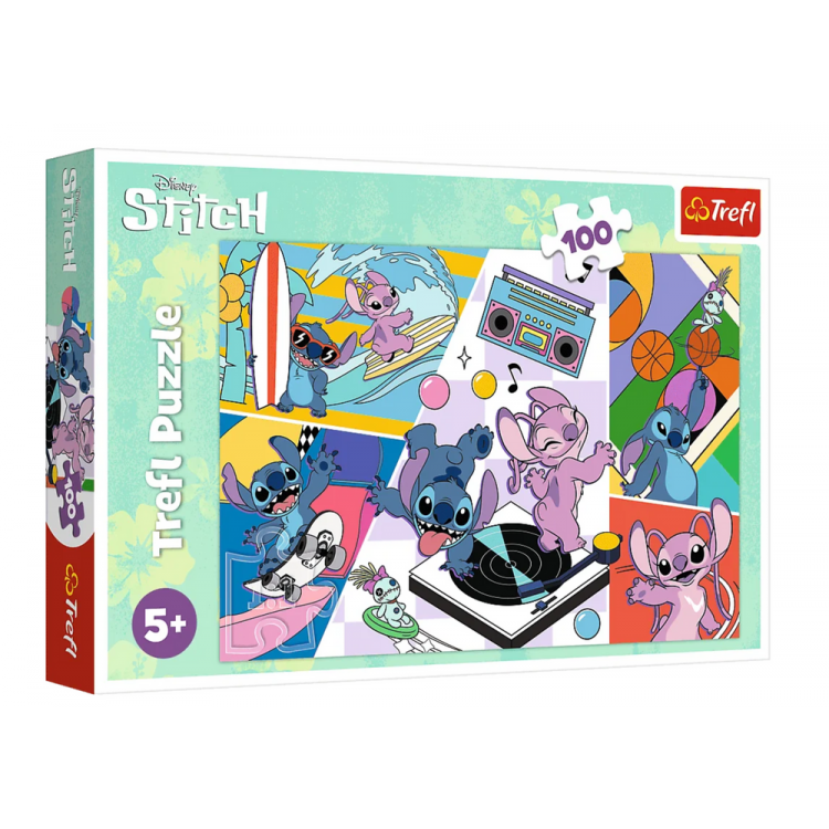 Puzzle Spomienky Lilo&Stitch - 100 dielikov, Trefl 16473 Puzzle Spomienky Lilo&Stitch - 100 dielikov, Trefl 16473