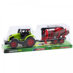 Traktor s prívesom HDS na drevo
