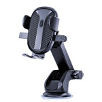 Magnetický držiak na mobil do auta – čierny