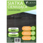 Tieniaca maskovacia sieť 1,5 x 50m - sivá