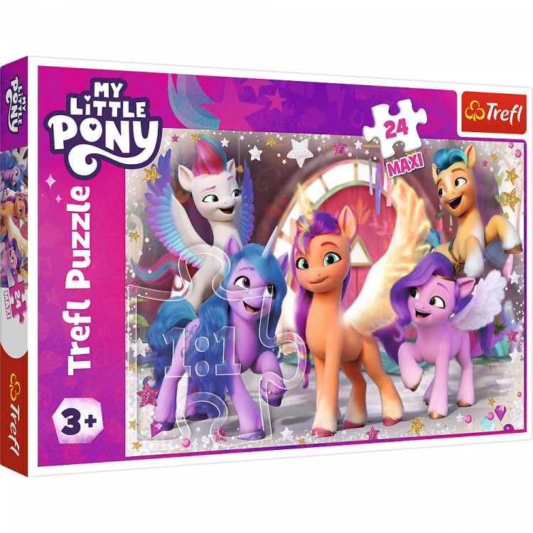 Maxi Puzzle My Little Pony – 24 dielikov, Trefl 14355