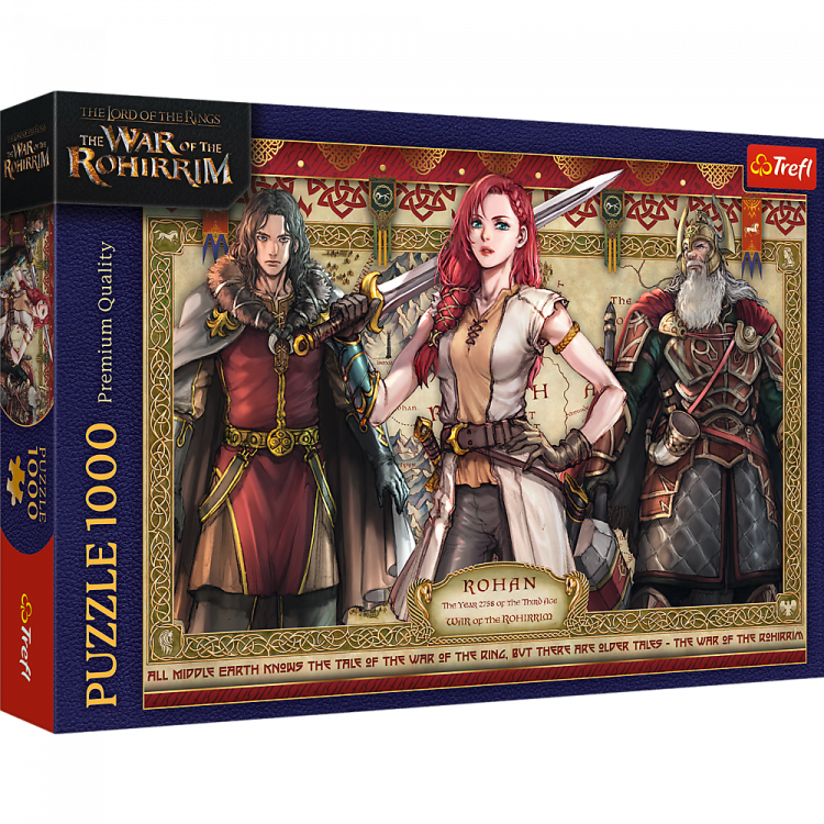 Puzzle The Lord of the Rings: War of the Rohirrim – 1000 dielikov, Trefl 10937 Puzzle The Lord of the Rings: War of the Rohirrim – 1000 dielikov, Trefl 10937