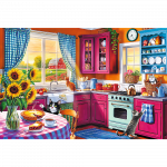 Puzzle EasyPiece Ráno v kuchyni – 300 dielikov