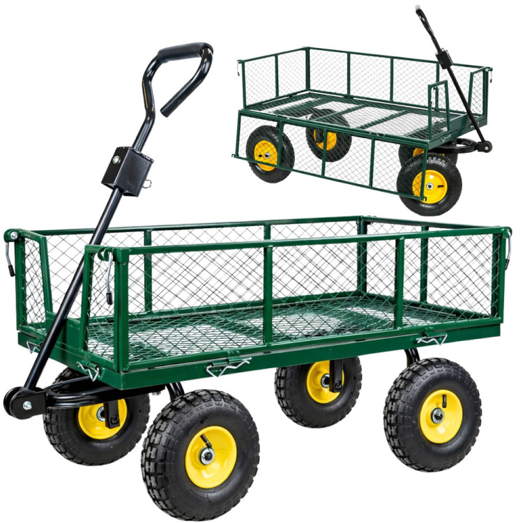 Záhradný prepravný vozík – oceľový 200kg