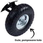 Záhradný prepravný vozík – naklápací 120kg