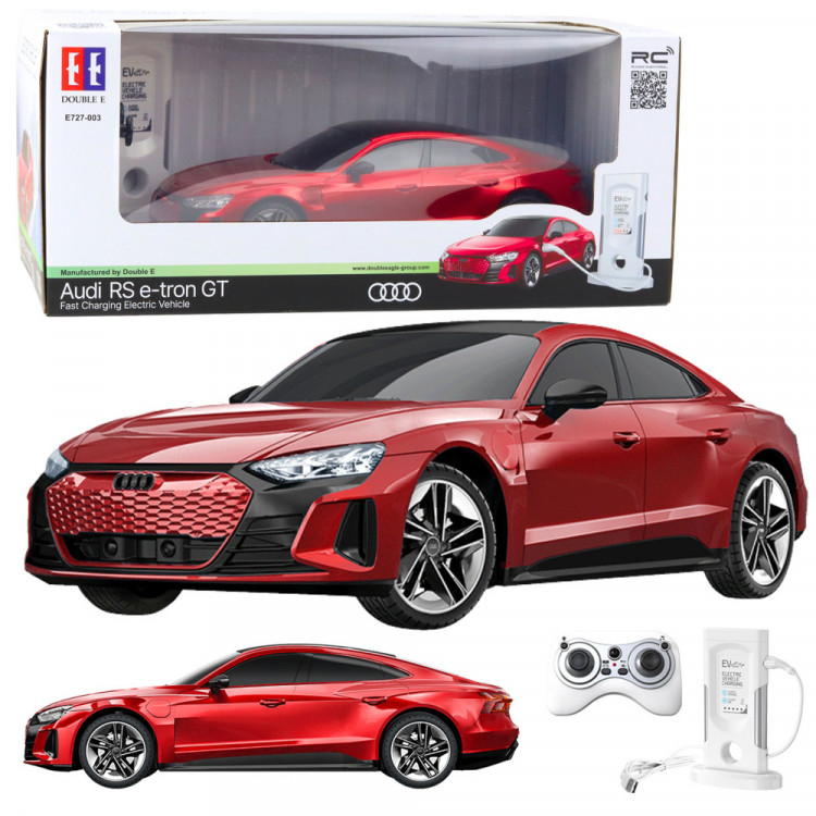 Auto na diaľkové ovládanie Audi RS E-tron GT – červené