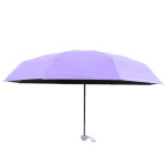 Skladací vreckový dáždnik s UV ochranou UPF 50+, 90cm - fialový