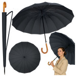 Veľký dáždnik 115cm – čierny Veľký dáždnik 115cm – čierny