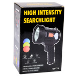 LED solárna baterka – 6 režimov, powerbanka, 19cm