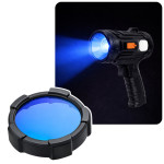 LED solárna baterka – 6 režimov, powerbanka, 19cm