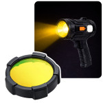 LED solárna baterka – 6 režimov, powerbanka, 19cm